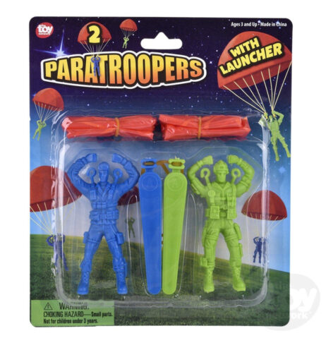 3.5” Paratroopers with Launcher Set