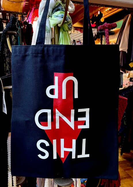 This End Up Tote Bag