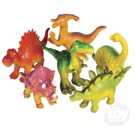 Baby Dinosaur 12 Piece Play Set in Mesh Bag