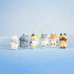 Pupu Cat Toilet Phone Stand Blind Box