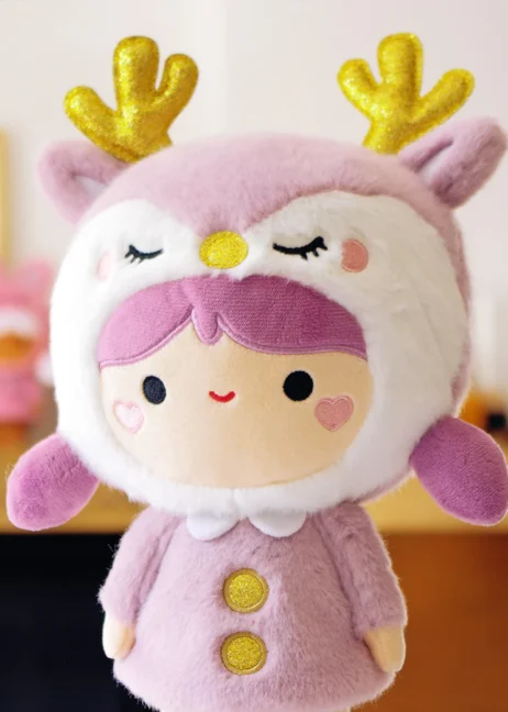 Momiji Twinkle Plum Plush