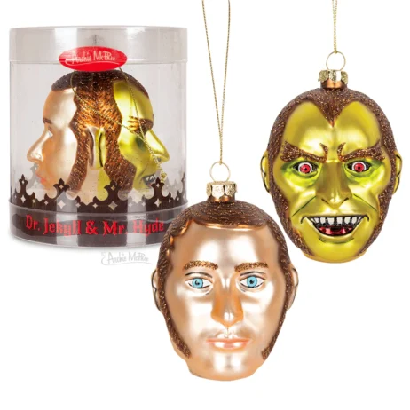 Dr. Jekyll + Mr. Hyde Ornament