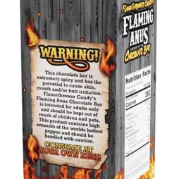 Flaming Anus Chocolate Bar