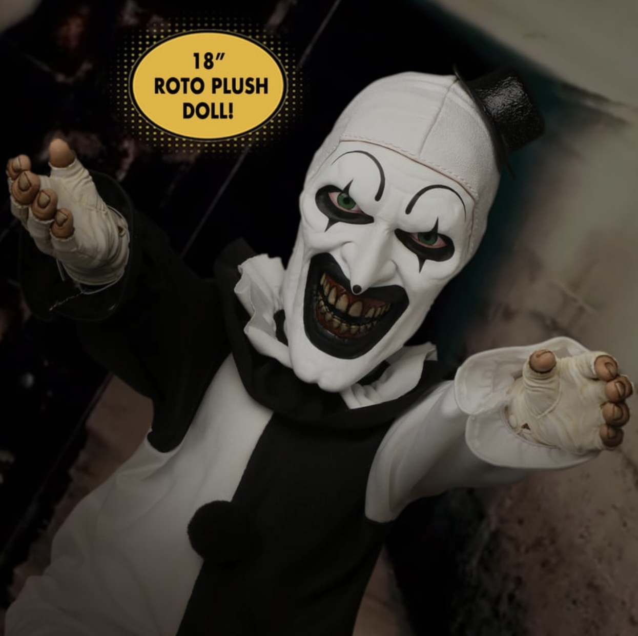 Terrifier: Art the Clown MDS Roto Plush