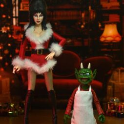 Elvira, Mistress of the Dark Very Scary Christmas Deluxe Clothed Figure