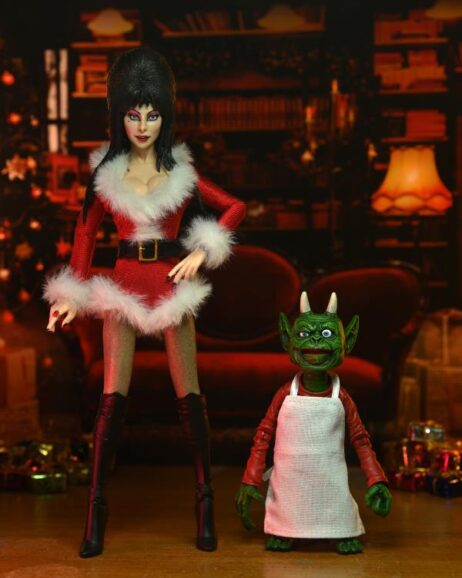 Elvira, Mistress of the Dark Very Scary Christmas Deluxe Clothed Figure