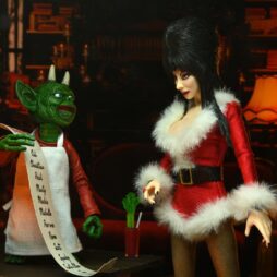 Elvira, Mistress of the Dark Very Scary Christmas Deluxe Clothed Figure