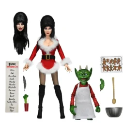 Elvira, Mistress of the Dark Very Scary Christmas Deluxe Clothed Figure