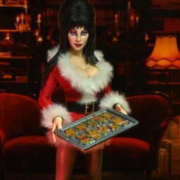 Elvira, Mistress of the Dark Very Scary Christmas Deluxe Clothed Figure