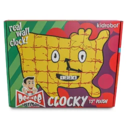 Clocky Plush Wall Clock